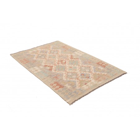 Tappeto Kilim Afghanistan marrone beige 103x155