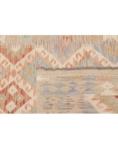 Tappeto Kilim Afghanistan marrone beige 103x155