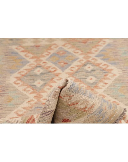 Tappeto Kilim Afghanistan marrone beige 103x155