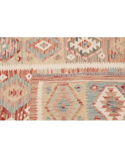 Tappeto Kilim Afghanistan marrone 103x153