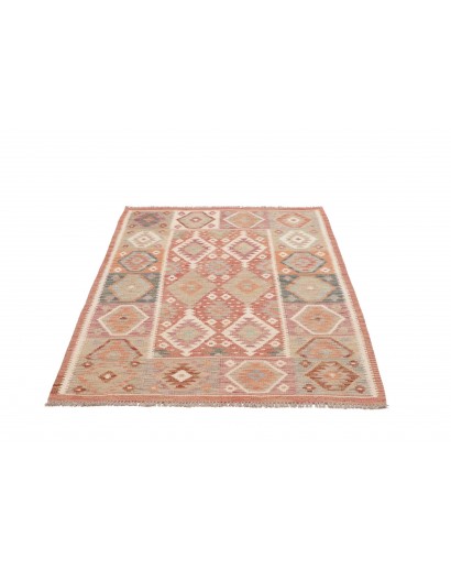 Tappeto Kilim Afghanistan marrone 106x148
