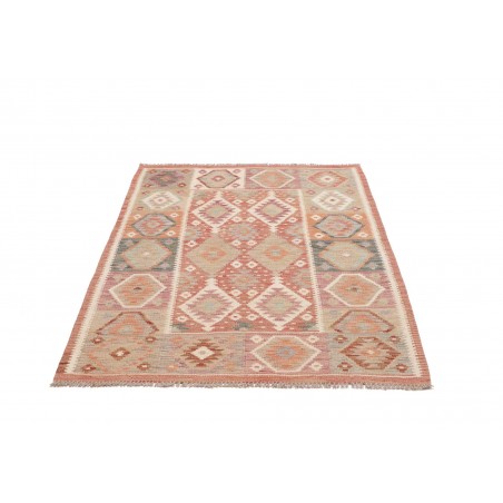 Tappeto Kilim Afghanistan marrone 106x148