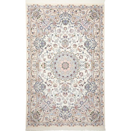 Tappeto Nain 9La Persia bianco verde 160x296