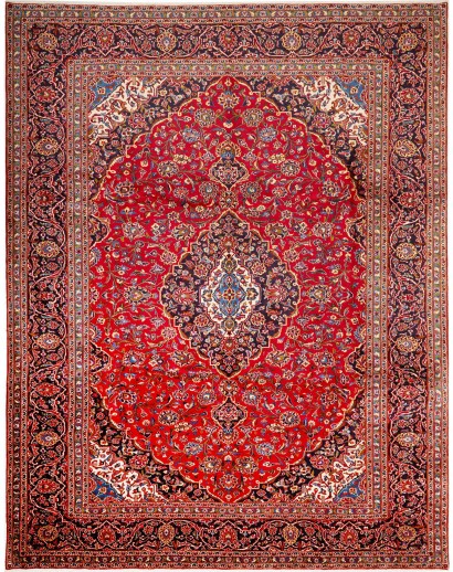 Tappeto Ardakan Persia marrone giallo 310x400