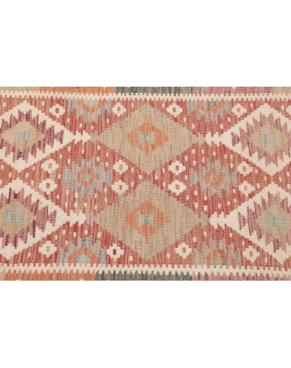 Tappeto Kilim Afghanistan marrone 106x148