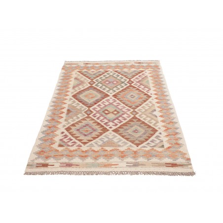 Tappeto Kilim Afghanistan beige marrone 101x154