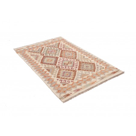Tappeto Kilim Afghanistan beige marrone 101x154