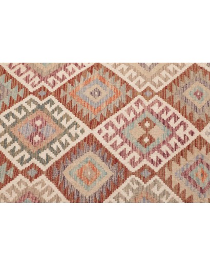 Tappeto Kilim Afghanistan beige marrone 101x154