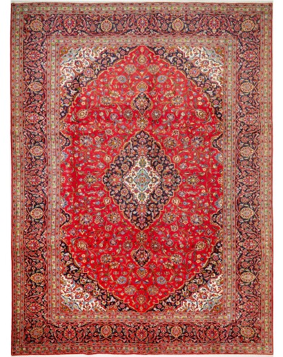 Tappeto Ardakan Persia marrone grigio 290x397