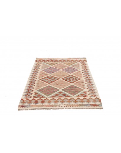 Tappeto Kilim Afghanistan beige marrone 101x150