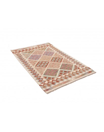 Tappeto Kilim Afghanistan beige marrone 101x150