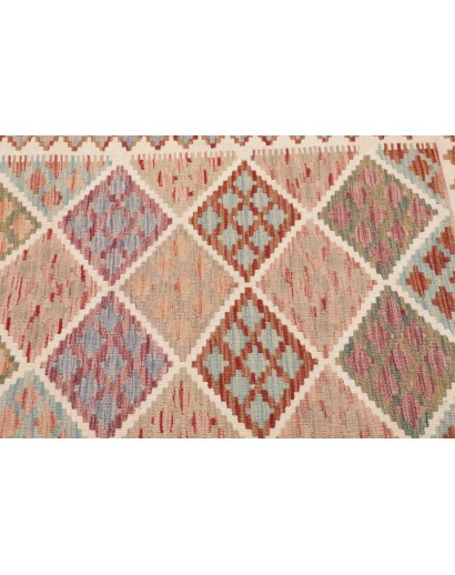 Tappeto Kilim Afghanistan beige marrone 101x150
