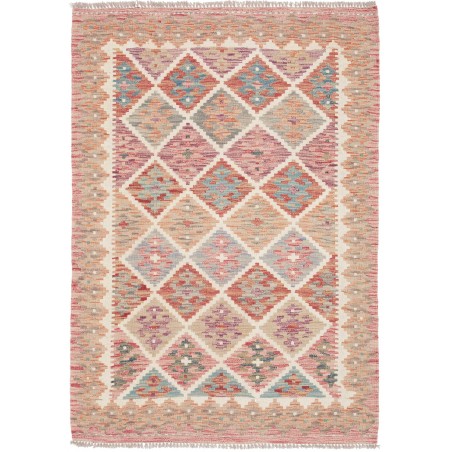 Tappeto Kilim Afghanistan marrone 105x150