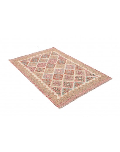 Tappeto Kilim Afghanistan marrone 105x150