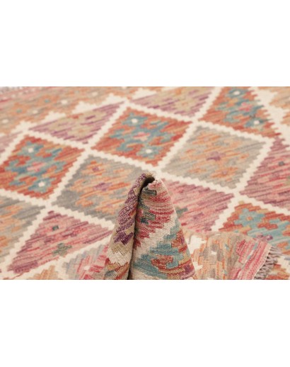 Tappeto Kilim Afghanistan marrone 105x150
