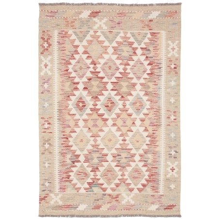 Tappeto Kilim Afghanistan beige marrone 99x146