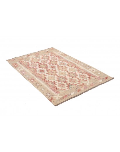 Tappeto Kilim Afghanistan beige marrone 99x146