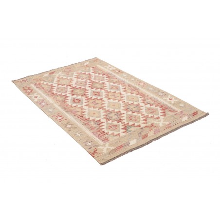 Tappeto Kilim Afghanistan beige marrone 99x146