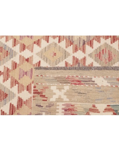 Tappeto Kilim Afghanistan beige marrone 99x146
