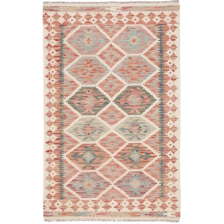 Tappeto Kilim Afghanistan marrone beige 95x151
