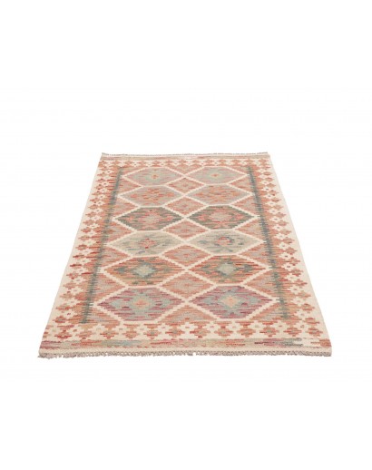 Tappeto Kilim Afghanistan marrone beige 95x151