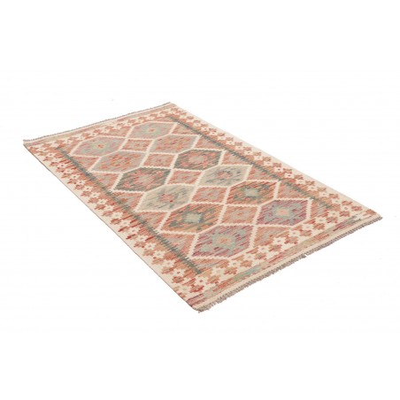 Tappeto Kilim Afghanistan marrone beige 95x151