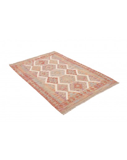Tappeto Kilim Afghanistan marrone 98x147