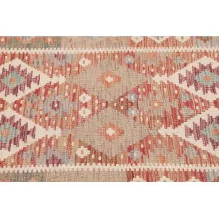 Tappeto Kilim Afghanistan beige marrone 102x146