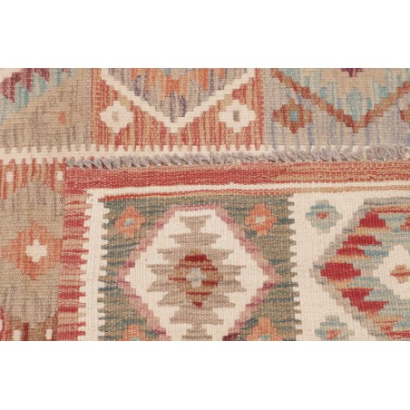 Tappeto Kilim Afghanistan beige marrone 102x146