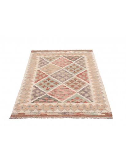Tappeto Kilim Afghanistan marrone 99x142