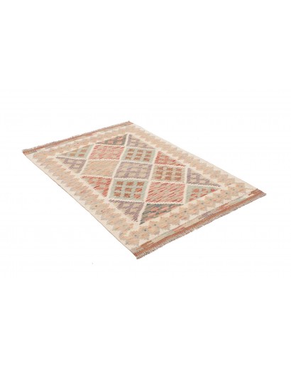 Tappeto Kilim Afghanistan marrone 99x142