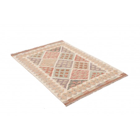 Tappeto Kilim Afghanistan marrone 99x142