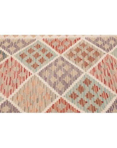 Tappeto Kilim Afghanistan marrone 99x142