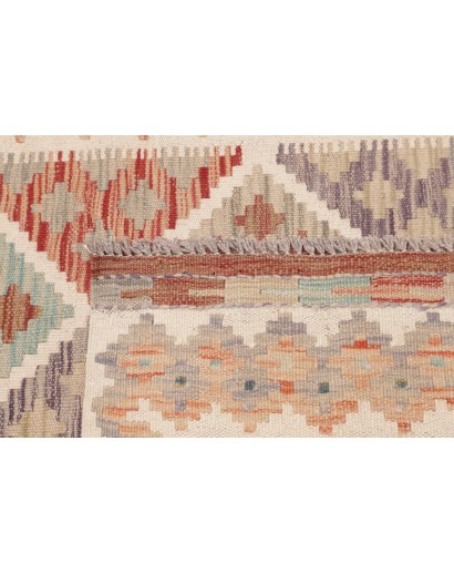 Tappeto Kilim Afghanistan marrone 99x142