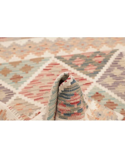 Tappeto Kilim Afghanistan marrone 99x142