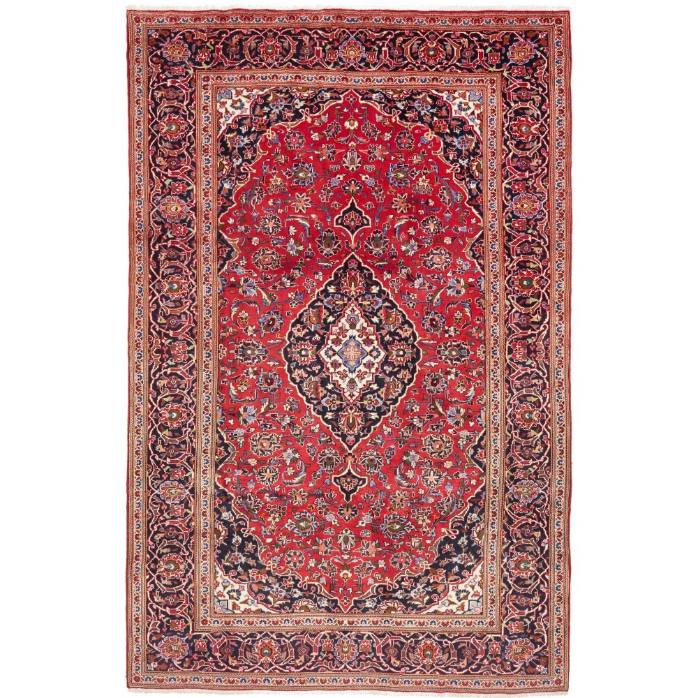 Tappeto Ardakan Persia marrone giallo 205x310