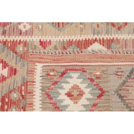 Tappeto Kilim Afghanistan marrone bianco 103x150