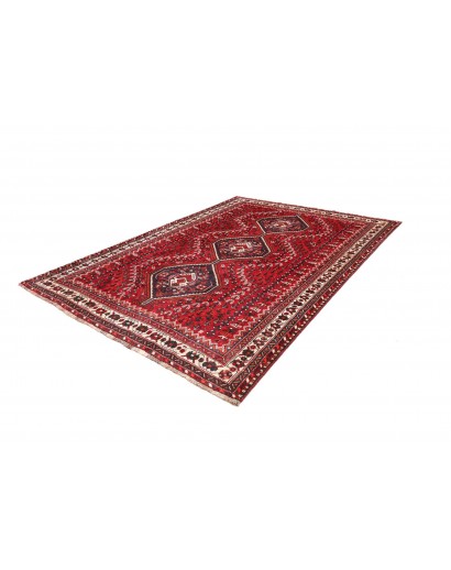Tappeto Shiraz Persia marrone giallo 220x303