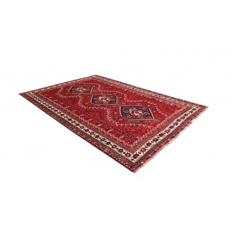 Tappeto Shiraz Persia marrone giallo 220x303