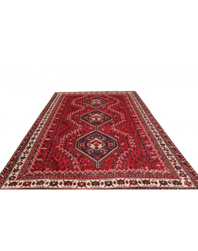 Tappeto Shiraz Persia marrone giallo 220x303