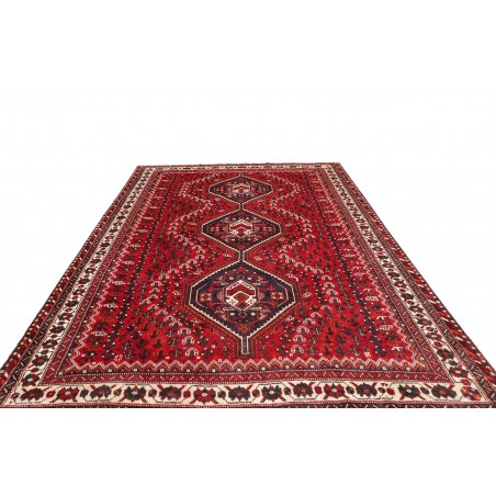 Tappeto Shiraz Persia marrone giallo 220x303