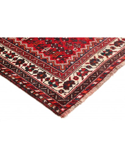 Tappeto Shiraz Persia marrone giallo 220x303