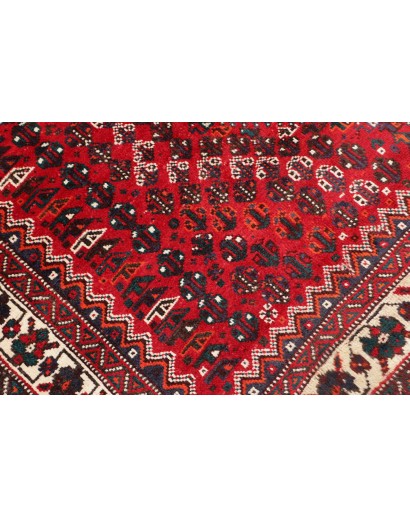 Tappeto Shiraz Persia marrone giallo 220x303