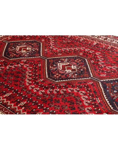 Tappeto Shiraz Persia marrone giallo 220x303