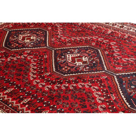 Tappeto Shiraz Persia marrone giallo 220x303