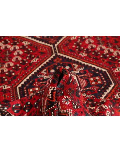 Tappeto Shiraz Persia marrone giallo 220x303
