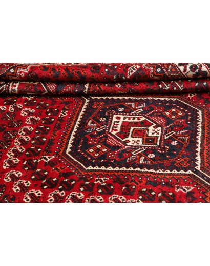 Tappeto Shiraz Persia marrone giallo 220x303