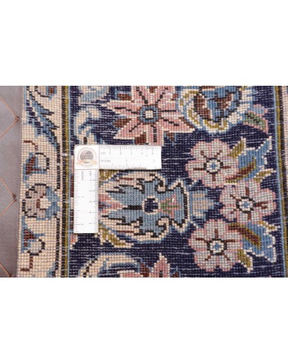 Tappeto Kashan Persia beige grigio 200x303