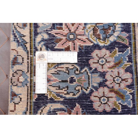 Tappeto Kashan Persia beige grigio 200x303