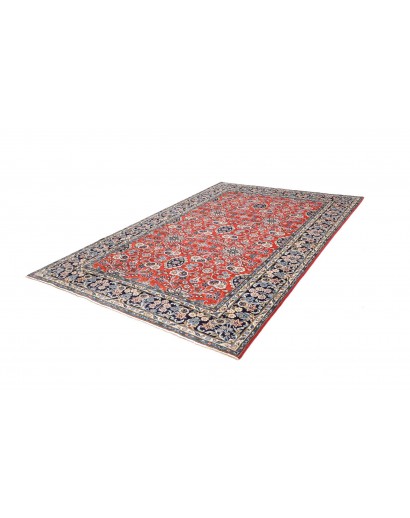 Tappeto Kashan Persia beige grigio 198x292